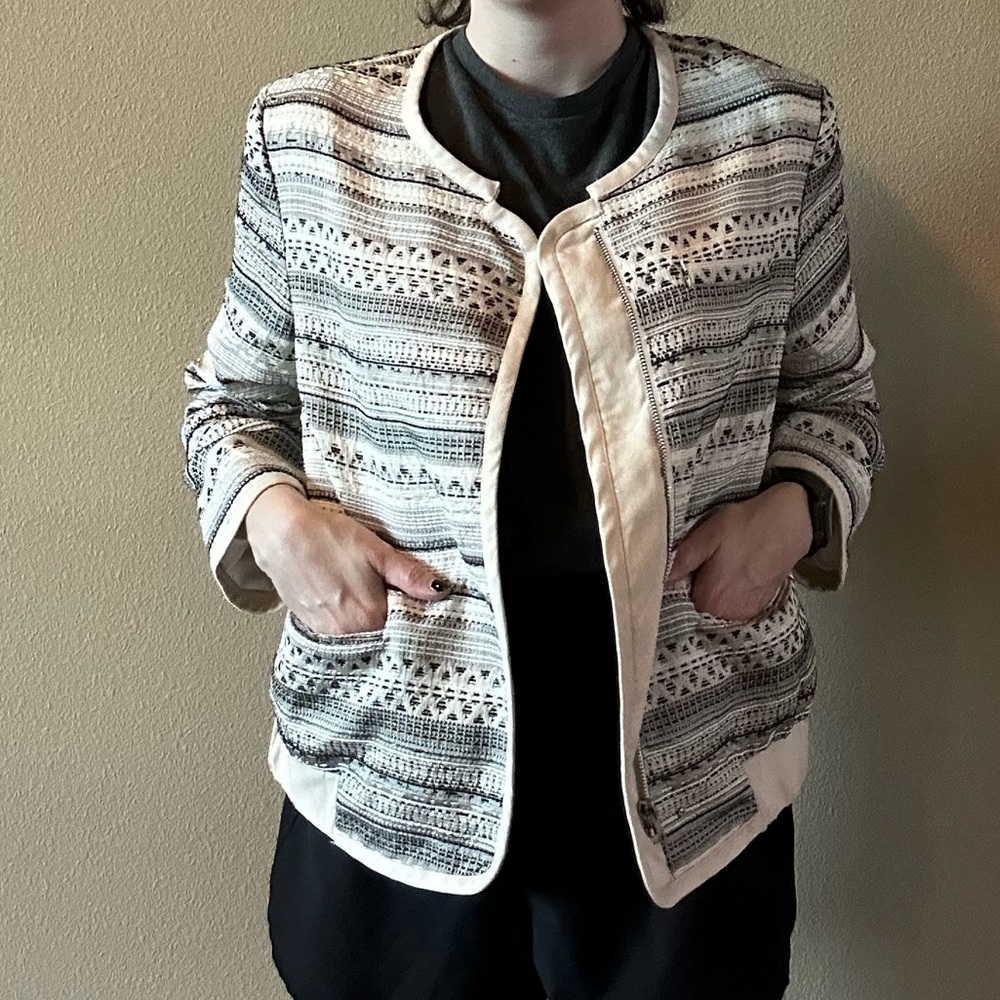 Parker zip up blazer/jacket